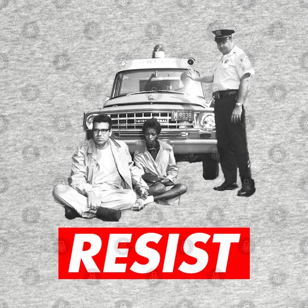 Bernie Sanders Civil Rights Protest 1963 - RESIST by skittlemypony